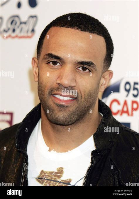 Craig David Arrives At The Jingle Bell Ball At The O2 Arena In London