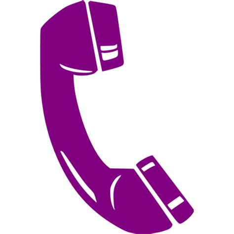 Purple Phone 28 Icon Free Purple Phone Icons