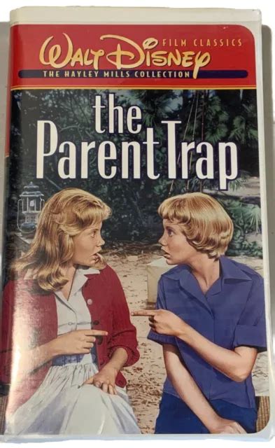Disneys The Parent Trap 1961 Hayley Mills Vhs Vcr Tape 129 Minute