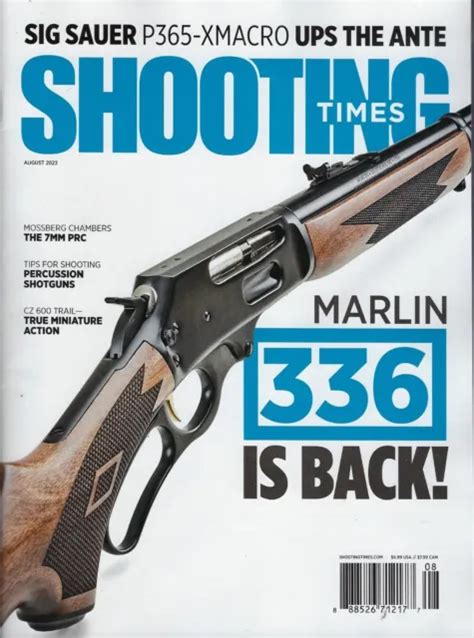SHOOTING TIMES MAGAZINE August 2023 Marlin 336 Is Back 9 99 PicClick