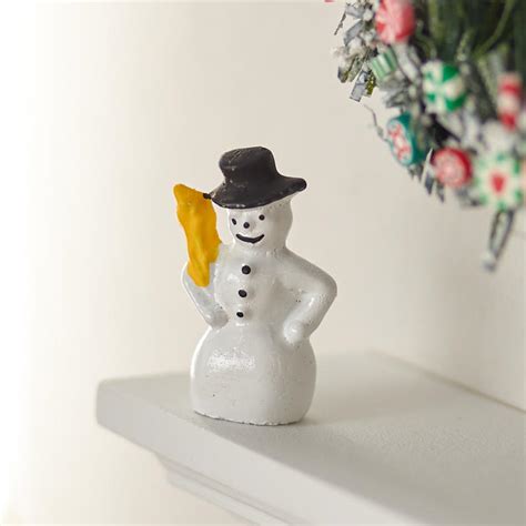 Miniature Snowman Christmas Miniatures Christmas And Winter