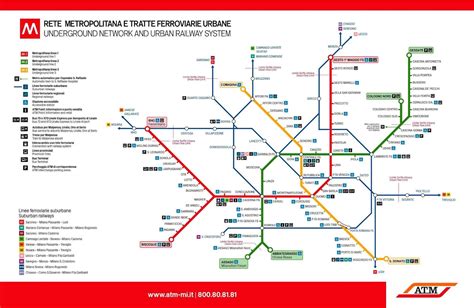Metro Nel Mondo Metro Milano Mappa E Orari Della 46 Off