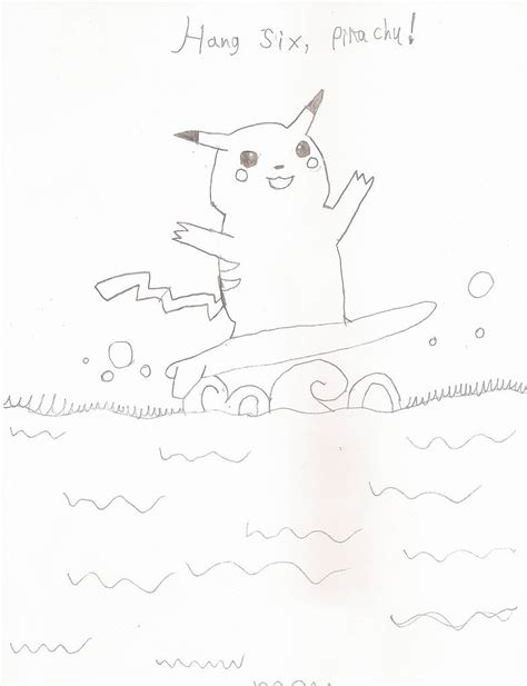 Surfing Pikachu By Neogeokid On Deviantart