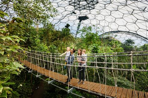 Visit The Eden Project Two Adults Two Children