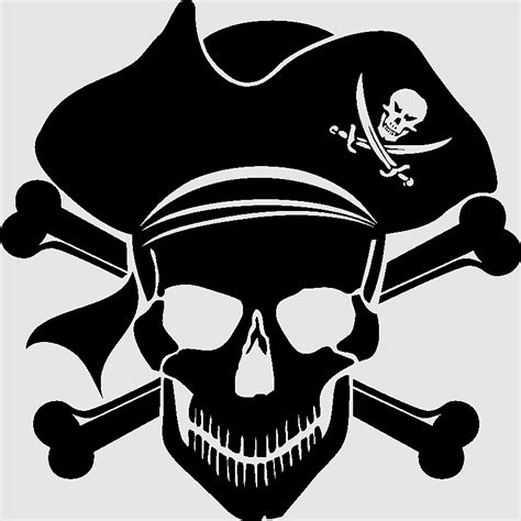 Black Skull Jolly Roger Skull And Crossbones Human Skull Symbolism