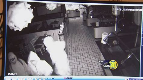 Caught On Camera Burglars Target Merced Grand Buffet Abc30 Fresno