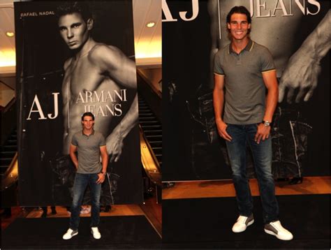 Rafael Nadal Unveils Emporio Armani Underwear And Armani Jeans Campaign