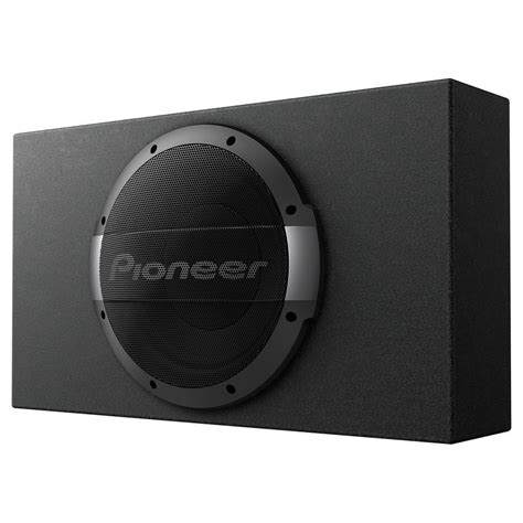Pioneer Ts Wx1010la 10 In Shallow Mount Sealed Enclosure Powered