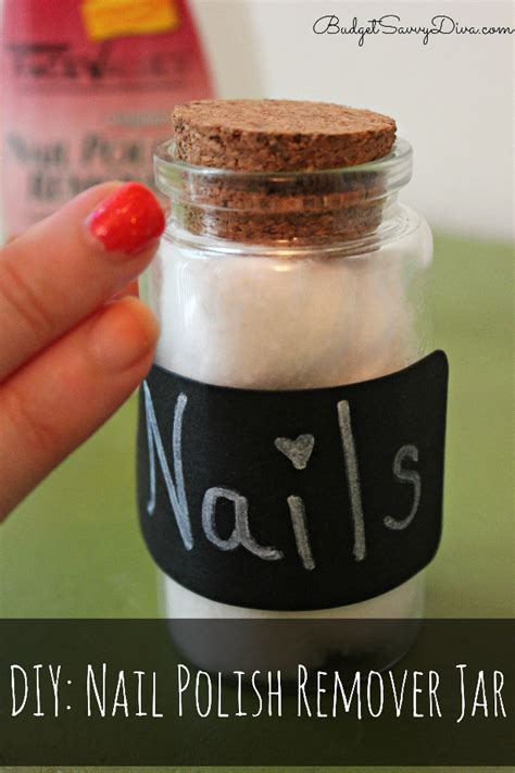 Jul 16, 2019 · if you're giving yourself a manicure or pedicure at home, it's likely some nail polish will end up on your skin. DIY: Nail Polish Remover Jar - Budget Savvy Diva