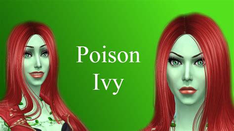 Poison Ivy The Sims 4 Create A Sim Youtube