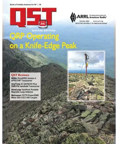 Qst Magazine Radio Amateur October Arrl Magazine Pdf Download