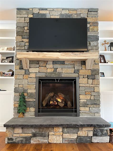 Stone Fireplace Ideas With Tv Home Design Ideas