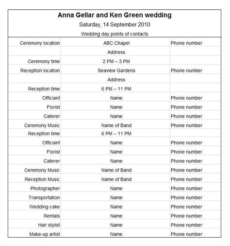 We did not find results for: 14+ Wedding Schedule Templates - Free PDF, DOC Format ...