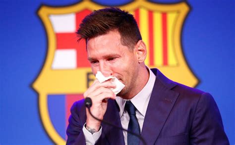 Messi Leaves Barcelona 5 Key Quotes From Farewell Press Conference