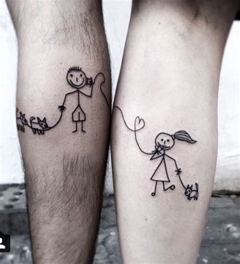 His And Hers Matching Tattoos For Couples Matching Tattoo Designs