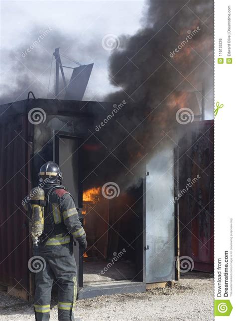 Text yourself a link to download tiktok. Fireman Fire Training Station Drill Stock Photo - Image of ...