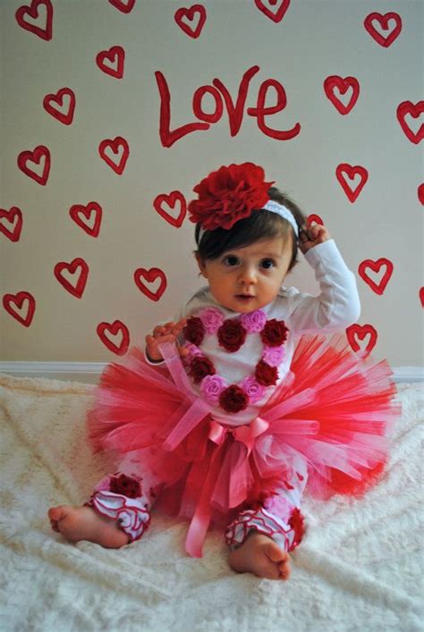 Valentine Outfit Valentine Tutu Toddler Baby Girl Valentine Outfit