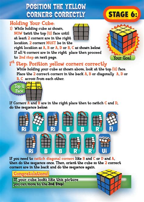 Rubik s 3x3 solving guide stage 6 page 8 rubikscube pinterest. 301 Moved Permanently