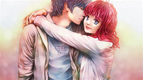 Anime Boy And Girl Lover Wallpaper Anime Wallpaper Better