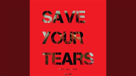 Save Your Tears Instrumental Youtube