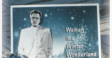 Victoria Lavender Walken In A Winter Wonderland Shakey Head Card