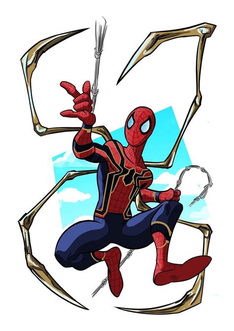 Iron Spider Marvel Spiderman Art Spiderman Comic Marvel Spiderman
