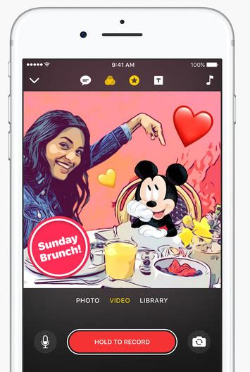 Apples ‘clips App Gets Disney Characters New Graphics Options • Iphone In Canada Blog