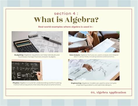 Algebra Math Presentation Template Venngage