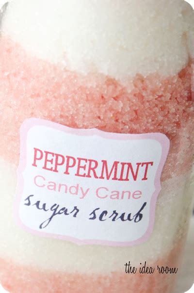 Homemade Peppermint Candy Cane Sugar Scrub Bella And Bear