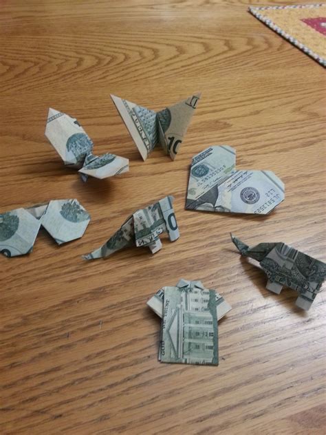 I Folded 101 Of Birthday Money Into Origami Shapes Using These