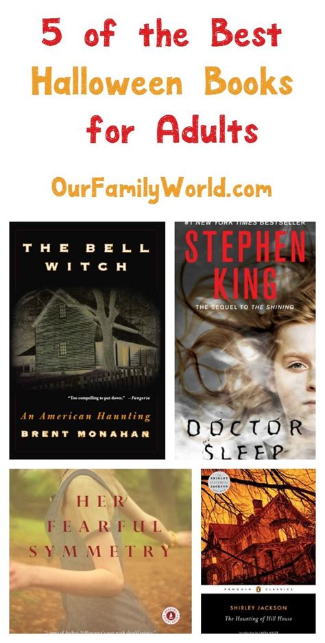 Looking For The Best Halloween Books To Read For Adults Check Out Our