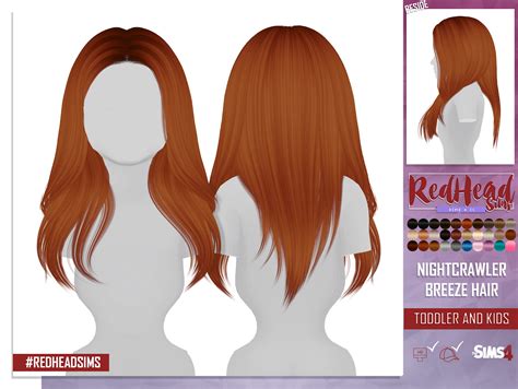 Mertiuza Nightcrawler S Breeze Hair Retextured Sims Sims Cc And Ts Cc My Xxx Hot Girl