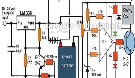 12V Smart Battery Charger Circuit