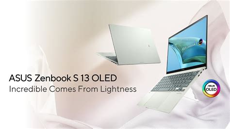 Zenbook S13 OLED UM5302 Incredible Comes From Lightness YouTube