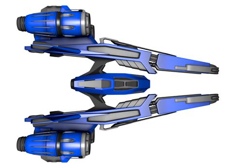 Millionthvector New Free Sprites Blue Spaceship