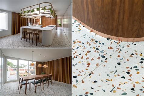 Colorful Terrazzo Floors Add A Playful Character To This Homes Interior