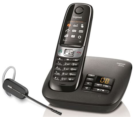 Gigaset C620a Cordless Phone And Plantronics C565 Wireless
