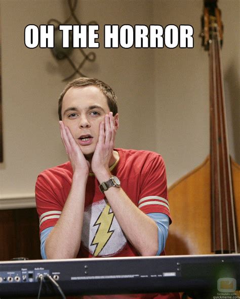 Surprised Sheldon Cooper Memes Quickmeme