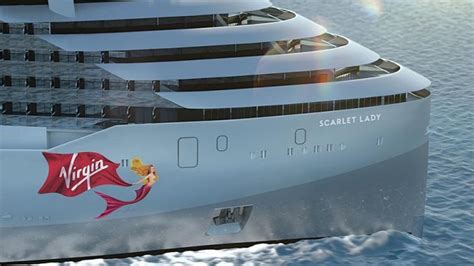 First Virgin Cruise Ship Named Scarlet Lady