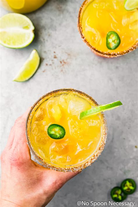 Spicy Mango Margarita No Spoon Necessary