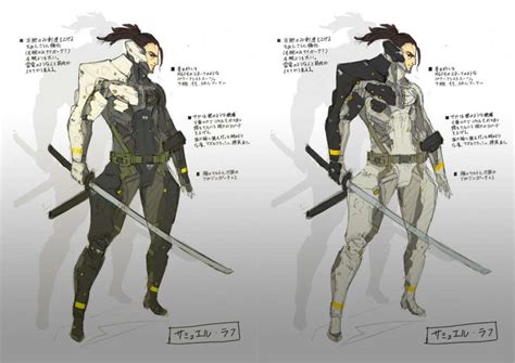 Metal Gear Rising Revengeance Samuel Concept Art