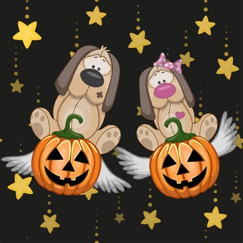 Halloween Dogs Vector Art Stock Images Depositphotos