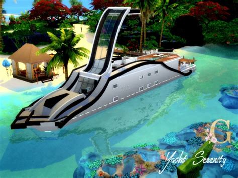 Yacht Serenity By Genkaiharetsu At Tsr Sims 4 Updates