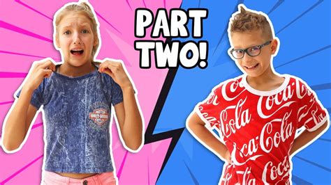 switching clothes with my brother part 2 youtube