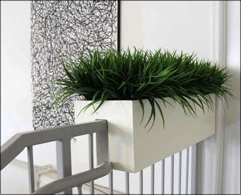 Use on patio, mailbox post, balcony. Diy Balcony Planters For Railing Uk | Home and Garden Designs