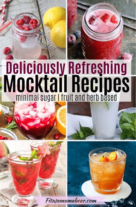 Deliciously Healthy Mocktail Recipes You Need To Try Easy Mocktail