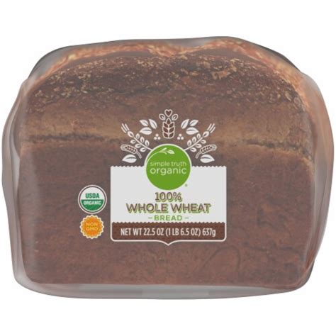 Simple Truth Organic Whole Wheat Round Top Bread Oz Ralphs