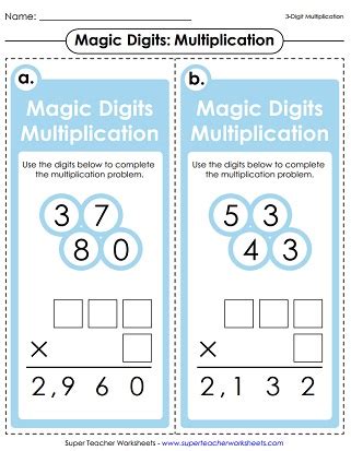 Check spelling or type a new query. Multiplication Printables (3-Digits Times 1-Digit)