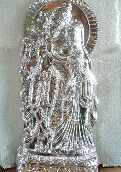 Silver Radha Krishna Statue At Best Price In Darjeeling Angel T