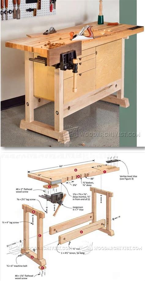 Woodworking Bench Ultimate Workbench Plans Pdf